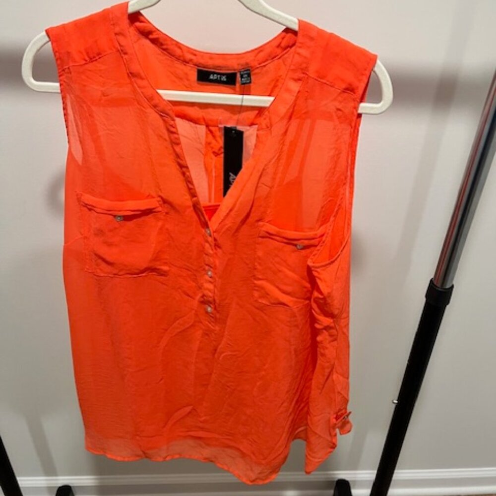 Coral Radiance Layered Top